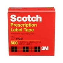 Scotch 405-021200-03552 1.5 in. x 72 Yards 800 Tape, Clear