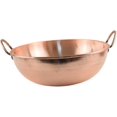 thumbnail image 1 of 32cm Copper Pot, 4L, Uncoated, No Lid, Handmade Copper Cookware for Restaurant, Hiking, Camping, Parties, 1 of 1