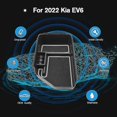 thumbnail image 3 of Center Console Tray Compatible 2022+ Kia Ev6 Armrest Storage Box, White, 3 of 5
