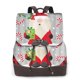 thumbnail image 1 of Easygdp Gnome And Buffalo Plaid Mochila de Cuero para Mujeres, Bolso de Hombro, Bolsos de Mano de Moda para Trabajo y Viajes, 1 of 4