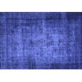 thumbnail image 1 of Ahgly Company Machine Washable Indoor Rectangle Oriental Blue Industrial Area Rugs, 6' x 9', 1 of 4