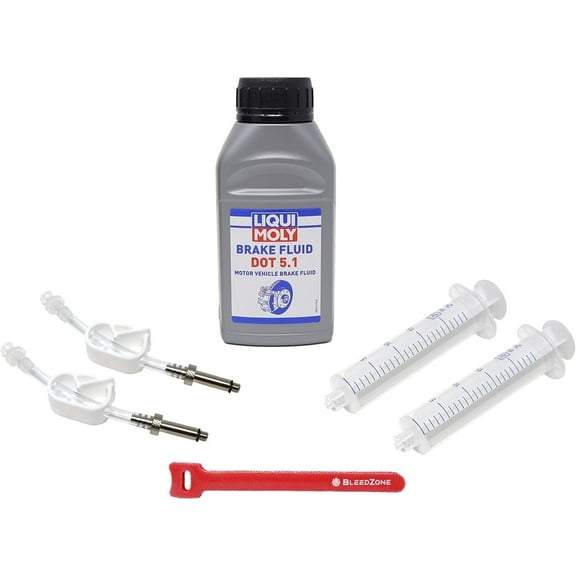 Bleed Kit for Avid/Formula Hydraulic Brakes with DOT 5.1 Brake Fluid