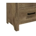 thumbnail image 5 of Nmkwnr 2 Drawers Nightstand with Handle, Beside Table for Bedroom, Living Room, Brown, 5 of 9