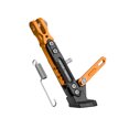thumbnail image 1 of Motorcycle Kickstand Adjustable Tripod Holder, CNC Aluminum Alloy Foot Side Support Stand Parking Kickstand Universal Motorcycle Accessories, 1 of 6