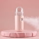 thumbnail image 3 of Rociador de la niebla cara 30 ml USB recargable recargable nebulizador portátil viajes personal belleza personal humidificador atomizador instrumento rosa Inevent HA059168-02B, 3 of 7