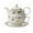 B, variant on Tea Set Ceramic Portable One Teapot And One Cup Kung Fu Ceramic Office Personal Tea Sets