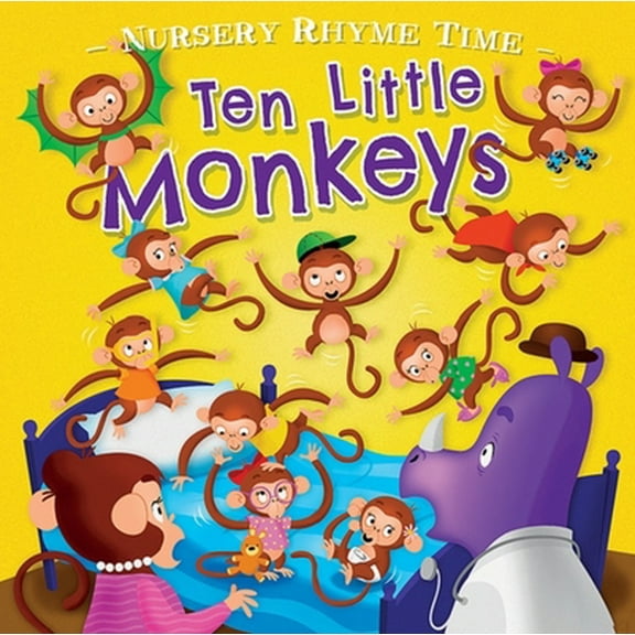 Pre-Owned Ten Little Monkey's (Unknown) 1989219667 9781989219669