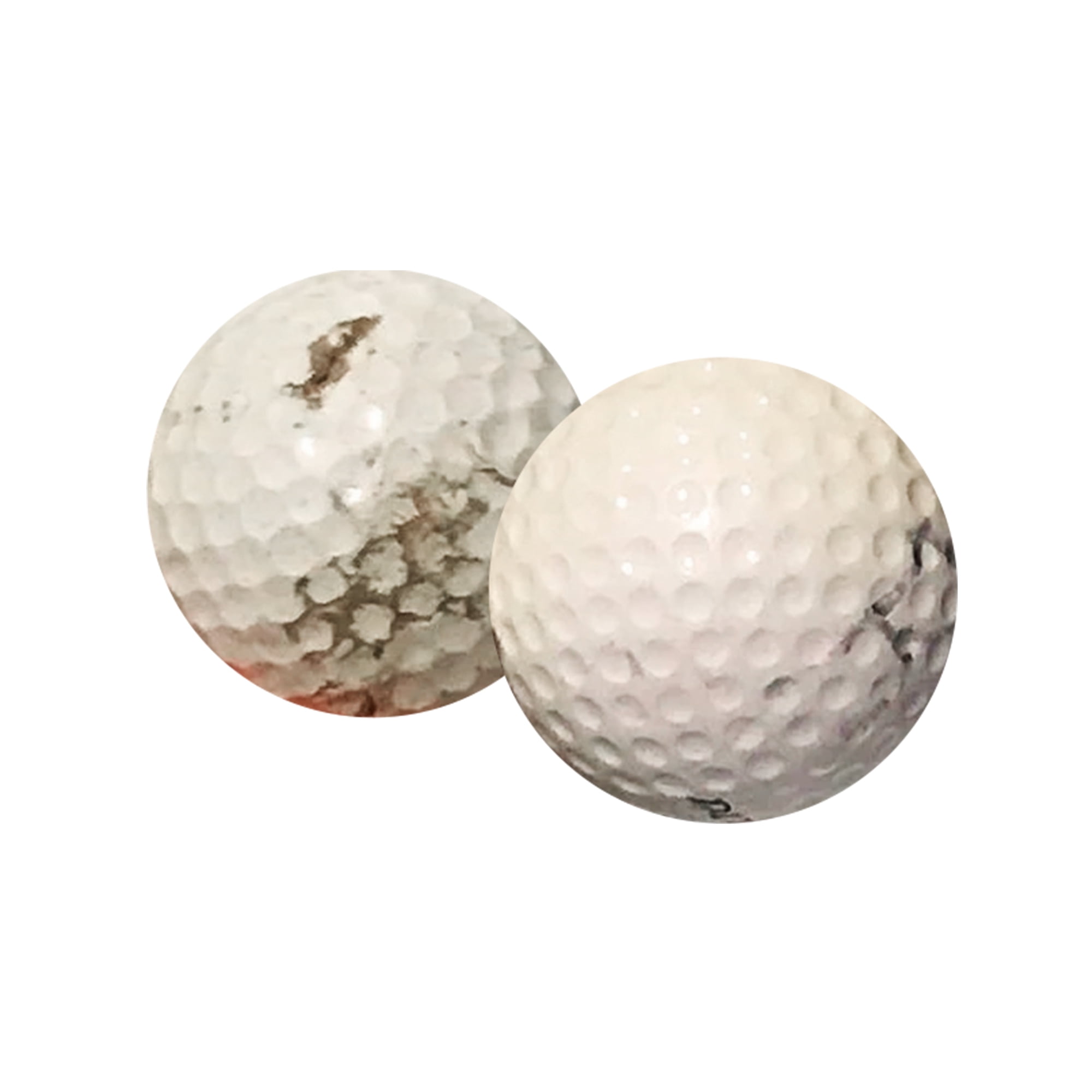 Golf Ball Nut – Mixed Brands Recycled Golf Balls Bulk for Hit-Away & Practice – 2A Fair Quality – 100-Pack