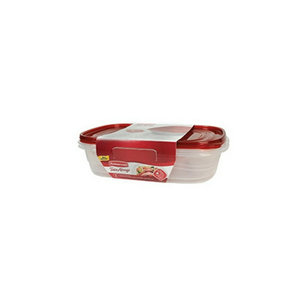Rubbermaid Home 2086752 Take Alongs Rectangular 1 Gallon Food
