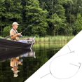 thumbnail image 3 of Pesca Soporte de equilibrio de ganchos giratorios de línea de aparejos de pesca de acero inoxidable (tipo 2), 3 of 5
