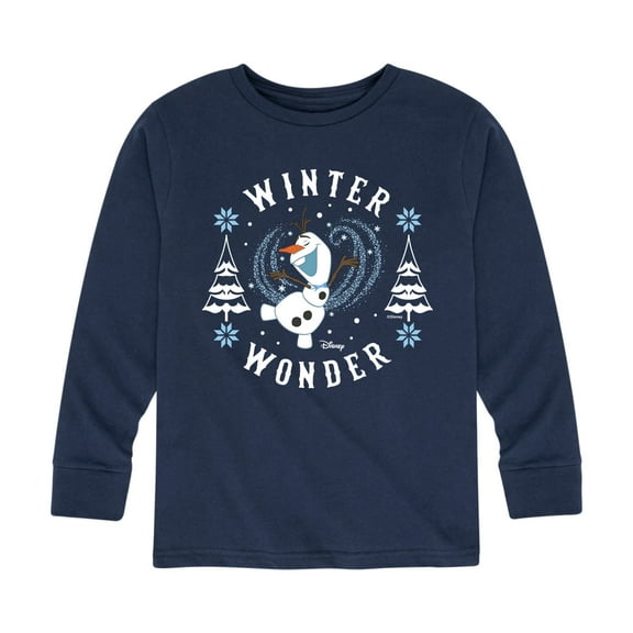 Frozen 2 - Winter Wonder - Toddler And Youth Long Sleeve Graphic T-Shirt