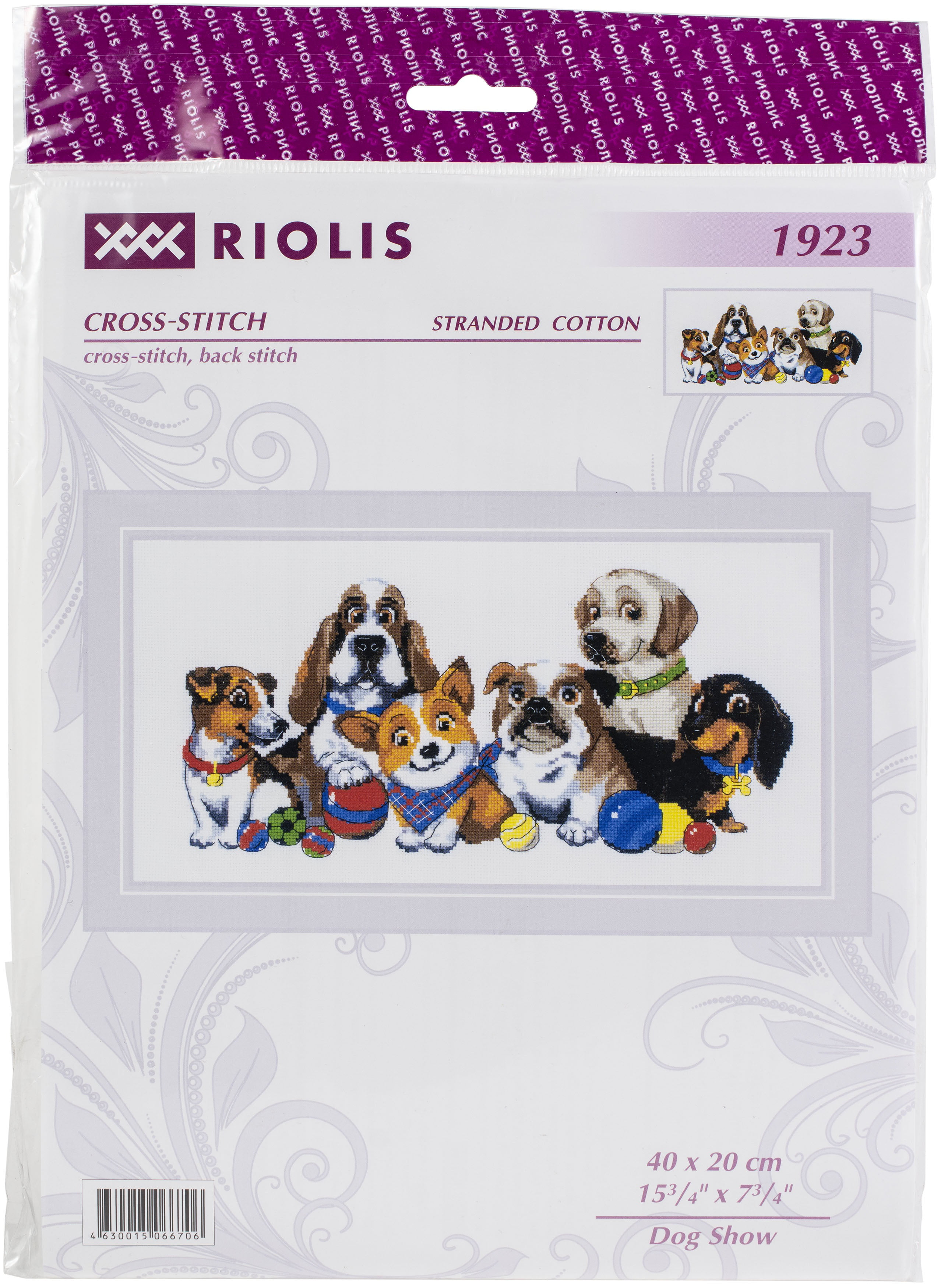 14 Count RIOLIS Counted Cross Stitch Kit 15.75"X11.75"-Pets R1248 