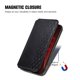 thumbnail image 5 of Funda de cuero prensado en rejilla para iPhone 15 Pro Max, 5 of 5
