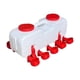 thumbnail image 4 of Bebedero para aves de corral, bebedero para pollos, dispensador de agua para pollitos, para aves, codornices, granjas, semiautomático S, 4 of 9