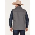 thumbnail image 4 of Men's Cowboy Hardware Ranch Canvas Berber Sherpa Lined Vest - 185131-043, 4 of 4