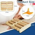 thumbnail image 4 of Foot Massager, Wooden Foot Roller for Plantar Fasciitis Relief, Acupressure Massager, 4 of 7
