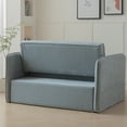 thumbnail image 5 of Linen Chenille 54" Pull Out Sofa, Gray, 5 of 9