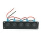thumbnail image 5 of Panel de interruptor basculante de 5 bandas Botón de encendido y apagado de 12 V/24 V, 5 of 8