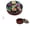 F, variant on Round Diamond Painting Storage Box with Pink Butterfly Lid and Wooden Base, 1 Set with Dotting Pen, Floral Design, for Craft Supplies and Jewelry Organization, Organizer Container
