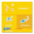 thumbnail image 5 of Dusters Starter Kit, Dust Lock Fiber, 6" Handle, Blue/Yellow, Gain Scent | Bundle of 10 Each, 5 of 6