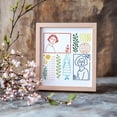 thumbnail image 6 of Wood Burning Metal Stencils Templates Human Abstract Figure Drawings Reusable Templates for DIY, 6 of 9