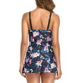 thumbnail image 4 of CALAFEBILA Junior Swimsuits Tankini Two Piece Modest Summer Floral Print Maternity Bathing Suits, 4 of 7
