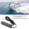 thumbnail image 3 of Antena amplificada Ecomeon 12V Estéreo Electrónico Universal AM/FM para Coche Barco RV, 3 of 6
