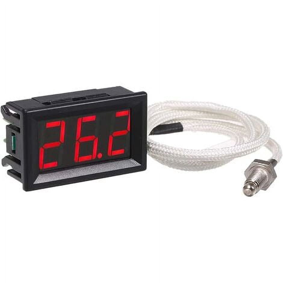 High temperature thermometer with digital display