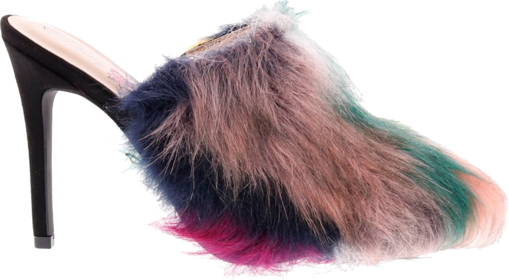 Women's Penny Loves Kenny Mojo Fur Mule Black Microsuede/Multi Faux Fur 10 M - image 2 of 6