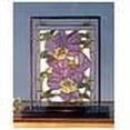thumbnail image 2 of 68409 Meyda 9.5"W X 10.53"H Pansies Lighted Mini Tabletop Window, 2 of 2