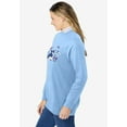 thumbnail image 3 of Woman Within Plus Size Layered-Look Sweatshirt, 3 of 5
