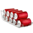 thumbnail image 2 of 2 Pcs Bacs Organisateurs de Réfrigérateur pour Canettes de Soda, Organiseur pour Réfrigérateur, Support de Boisson, Bac de Rangement et Distributeur pour Garde-Manger, Réfrigérateur, Congélateur, Armoires, Placard, Cuisine, 2 of 10