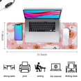 thumbnail image 5 of Long Mouse Pads for Desk,Halloween Ghosts and Pumpkins Desk Mats on Top Of Desks, Desk Mouse Pad Extra Large with 3mm Non-Slip Base and Stitched Edge for Gaming,Office,Work,Home 31.5"x11.8", 5 of 6