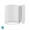 Brushed Aluminum, variant on Wac Lighting Ws-W2605 Tube 5" Tall 1 Light Led Outdoor Wall Sconce - Black