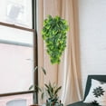thumbnail image 6 of Cadodis Artificial Monstera Hanging Vine Lifelike Faux Greenery with Split Leaves for Wall,Shelf Home Decor, No Maintenance Indoor Fake Plant 4Pack, 6 of 10