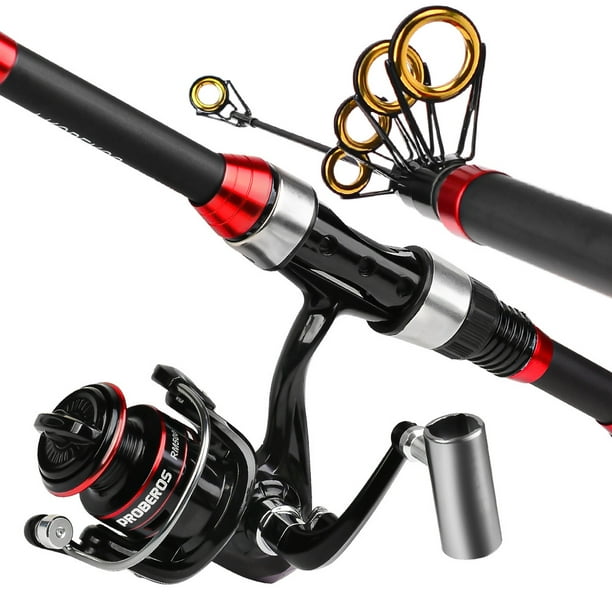 Portable Travel Fishing Gear Kit With Carrier Bag Long Casting Spinning  Fishing Reel Fishing Rod Kit Fishing Gift
