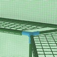 thumbnail image 5 of vidaXL Greenhouse with Shelves Steel 89.4"x87.8" 8166, 5 of 11