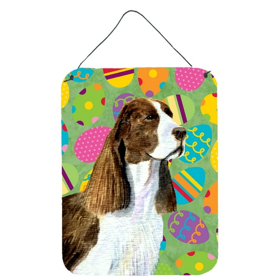 Springer Spaniel Easter Eggtravaganza Wall or Door Hanging Prints