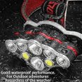 thumbnail image 4 of LED Headlamp, 350000LM Headlamp, Rechargeable, Waterproof, with 8 LEDs, 8 Lighting Modes, 4 of 4