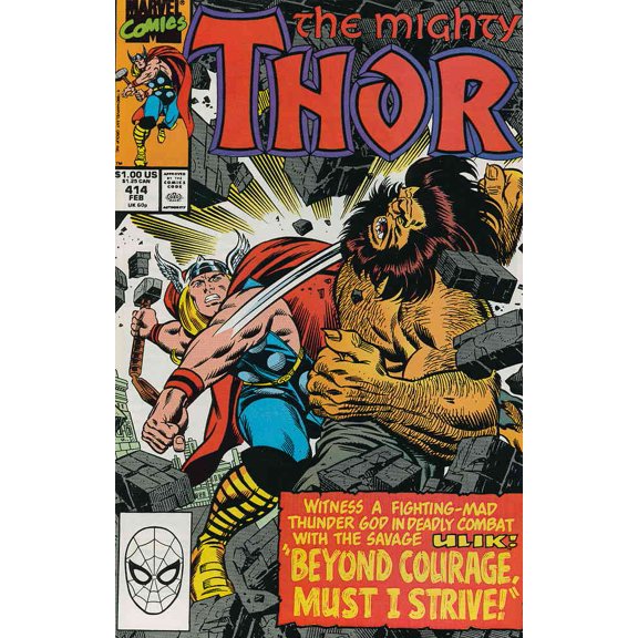 Thor #414 VF ; Marvel Comic Book