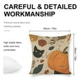 thumbnail image 2 of Halloween pumpkin Linen toss pillowcase decoration pillowcase gifting preferred 18x18 inch cushion cover 4 sets sofa pillowcase sofa bedroom living room car, 2 of 8