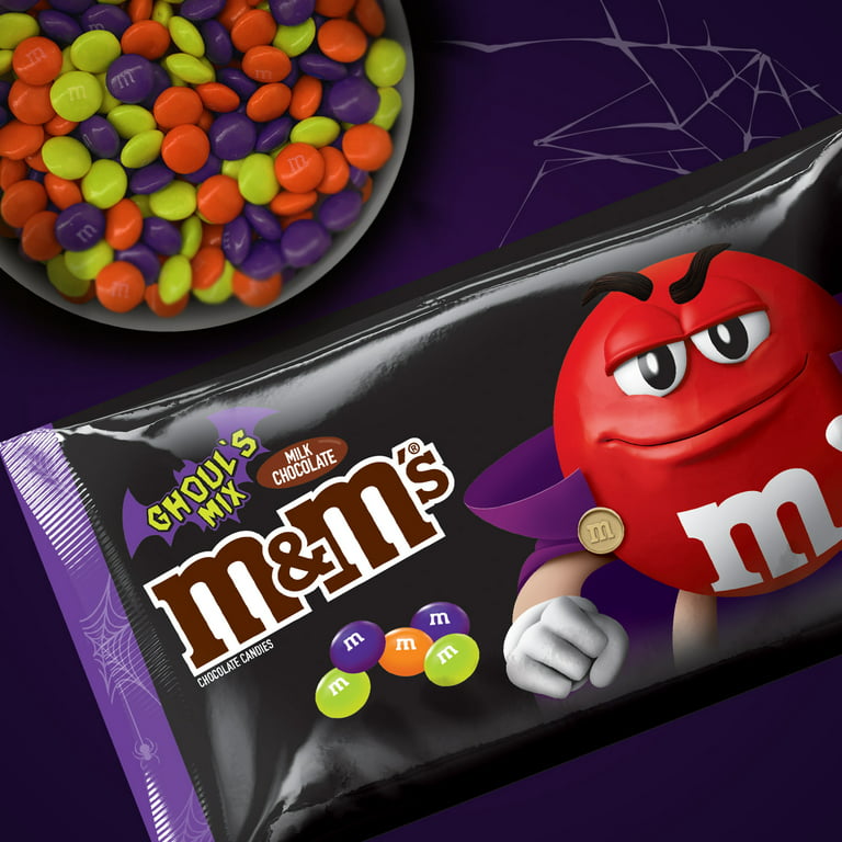 Ghoul's Mix Milk Chocolate Halloween Candy Bag 10 oz