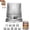 Style D, variant on 360 Spinning Crystal Glass, Rotating Whiskey Tumbler with Smooth Spinning Base, Heavy Crystal Old Fashioned Glass for Bourbon, Scotch, Rum, Cocktails (Style I)