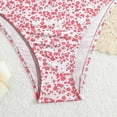thumbnail image 6 of Gubotare Bathing Suit Girl Children Girls Swimwear Kids Ruffle Patchwork Strap Swimwear Watermelon Print Swimwear Swimdress Two-Pieces Bathing SuitsSize 13-14 (Red,13-14 Years), 6 of 6