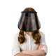 thumbnail image 3 of 1 sombrero de verano con visera anti-UV y protección solar (negro), 3 of 8