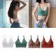thumbnail image 1 of Camiseta sin mangas Macarena Chaleco Bralette de algodón para mujer Paquete de 4, 1 of 8