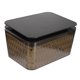 thumbnail image 1 of 1pc Práctica caja de plástico para servilletas Caja de almacenamiento de pañuelos Recipiente para servilletas con tapa, 1 of 6
