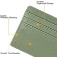 thumbnail image 4 of Tarjetero Fintie Slim, minimalista, de piel con bloqueo RFID, 4 of 7
