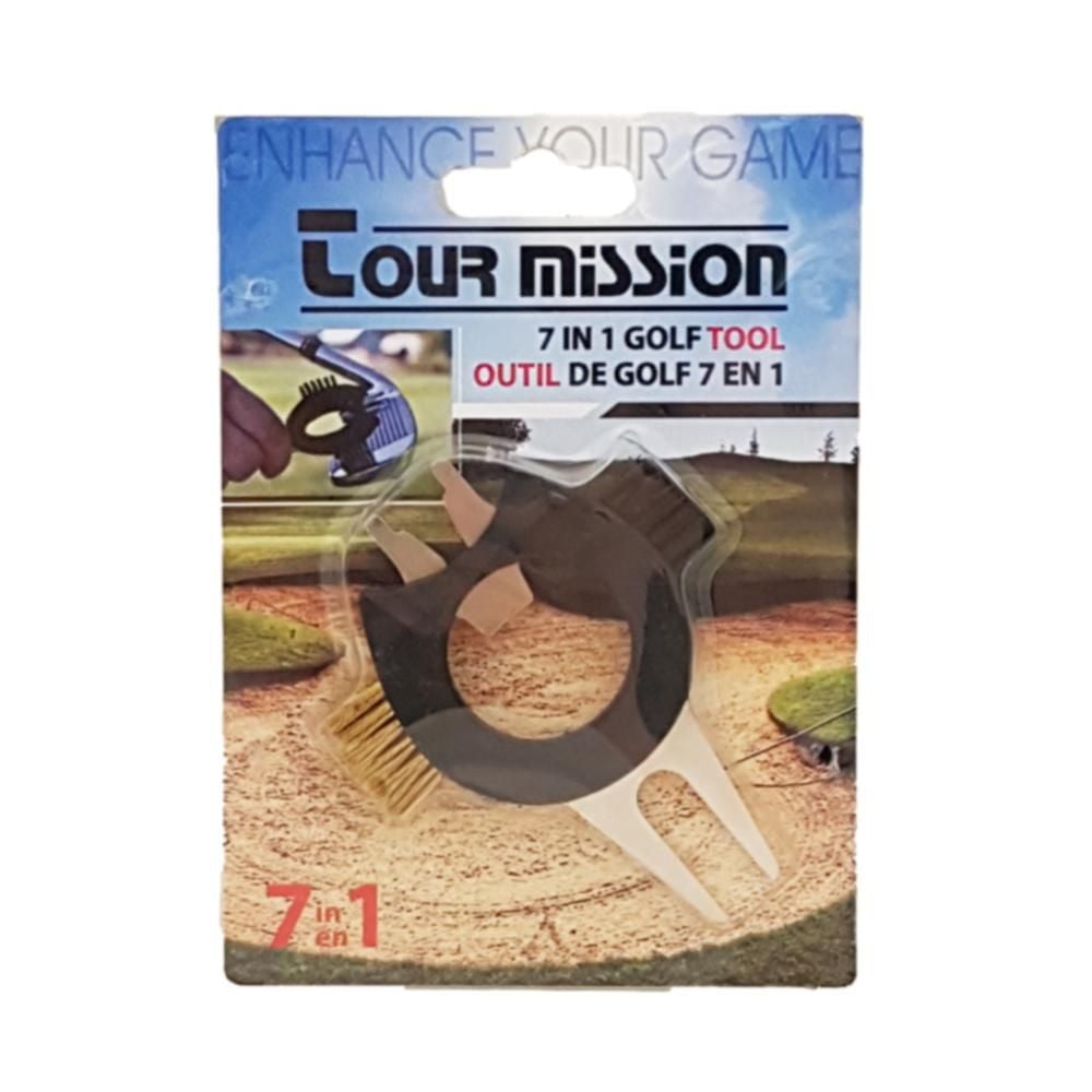 Tour Mission 7 in 1 Golf Tool, #12002, All purpose tool