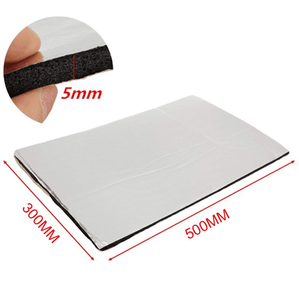 12 Sheets 10mm Van Car Sound Proofing Deadening Roof Insulation Closed Cell Foam 
